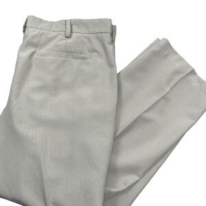 Izod Golf Performx 40‎ x 32 Beige Plaid 100% Polyester Pockets